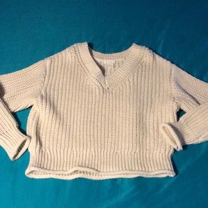 Cute Slightly Cropped Sweater
